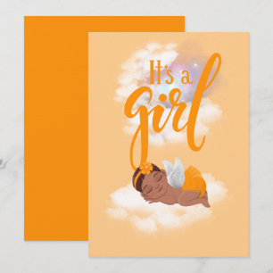 Es ist eine Baby Announcement Card Ankündigung