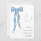 Es ist eine Baby-Baby-Dusche. Einladung (Vorderseite)