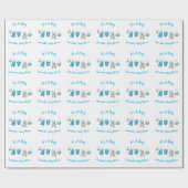 Es ist eine Baby-Baby-Kleidung Onesis Baby-Dusche Geschenkpapier (Flach)