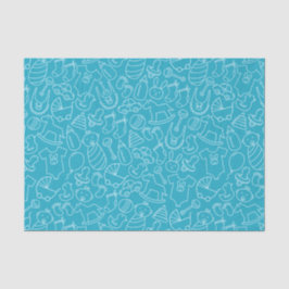 Es ist eine Baby Blue Baby Dusche Seidenpapier