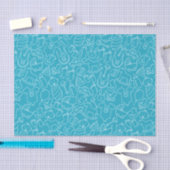 Es ist eine Baby Blue Baby Dusche Seidenpapier (Handwerk)