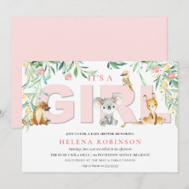 Es ist eine Baby Bush Babies Baby Dusche Einladung