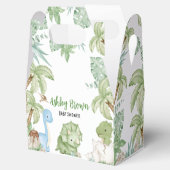 Es ist eine Baby-Dinosaurier-Kinderdusche Geschenkschachtel (Geöffnet)