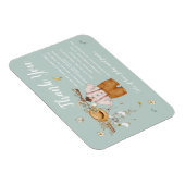 Es ist eine Baby-Dusche, Danke Magnet (Rechte Seite)