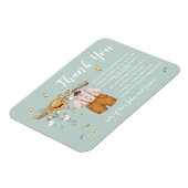 Es ist eine Baby-Dusche, Danke Magnet (Linke Seite)