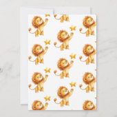 Es ist eine Baby-Dusche für Jungen Einladung (Rückseite)