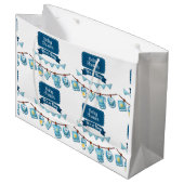 Es ist eine Baby-Dusche große Geschenktasche Große Geschenktüte (Vorderseite Schrägansicht)