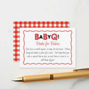 Es ist eine Baby-Q für Zwillingsbücher für Babys K Begleitkarte