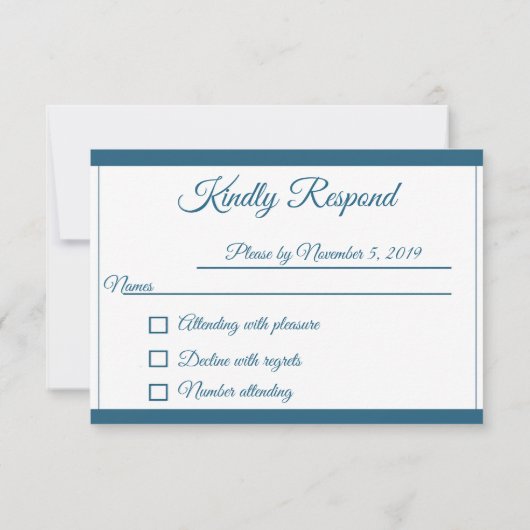 Es ist eine Baby-Shower-RSVP-Karte RSVP Karte (Rückseite)