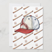 Es ist eine Baby Sport Baseball Themed Baby Dusche Einladung (Rückseite)