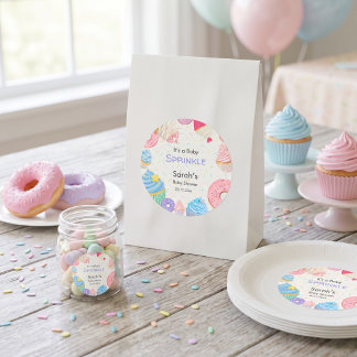 Es ist eine Baby Sprinkle Casual Baby Shower Runder Aufkleber