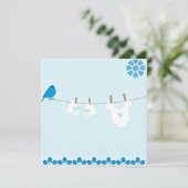 Es ist eine Babydusche-Einladung Einladung (Stehend Vorderseite)