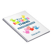 Es ist eine Babysitter-Sache, die man nicht verste Notizblock (Rechte Seite)