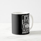 Es ist eine banale Sache, die man nicht verstehen Kaffeetasse (VorderseiteRechts)