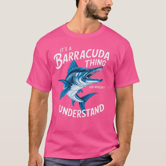 Es ist eine Barracuda, die man nicht verstehen wür T-Shirt (Vorderseite)