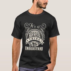 Es ist eine Barriere, die man nicht verstehen würd T-Shirt