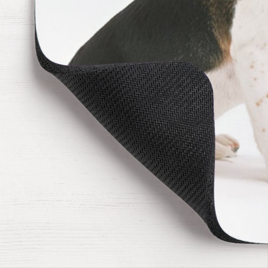 Es ist eine Beagle-Welt-Mousepad Mousepad (Ecke)