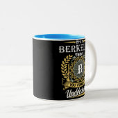 Es ist eine Berkeley Sache, die man nicht verstehe Zweifarbige Tasse (VorderseiteRechts)