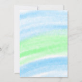 Es ist eine botanische Baby-Dusche mit Boy Blue Hy Einladung (Rückseite)