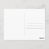 Es ist eine Boy Baby Dusche Blue Boy Shoes Einladu Postkarte (Rückseite)