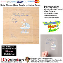 Es ist eine Boy Baby Shower Invitation Card 16