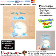 Es ist eine Boy Baby Shower Invitation Card 17