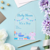 Es ist eine Boy Baby Shower Invitation Card 18 Acryleinladungen (Insitu (Hochzeit))