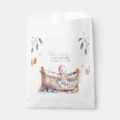 Es ist eine Boy Boho Bassinet Babydusche Geschenktütchen (Vorderseite)