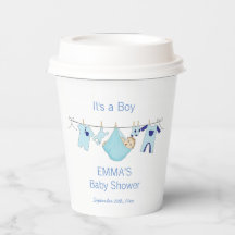 Es ist eine Boy Niedlich Blue Illustrations Baby D