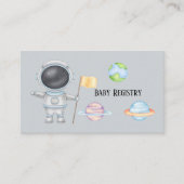 Es ist eine Boy Outdoor Space Boy Dusche Visitenkarte (Vorderseite)