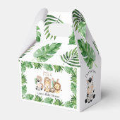 Es ist eine Boy Safari Baby Duwer Fevor Box Geschenkschachtel (Rückseite)