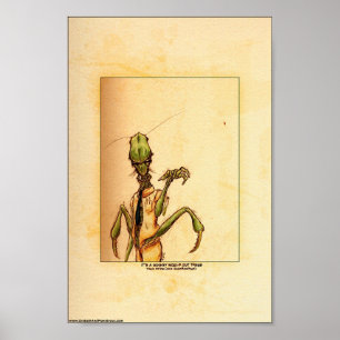 Es ist eine Buggywelt dort draussen Poster