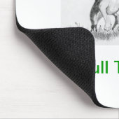 Es ist eine Bullterrier-Sache! Mousepad (Ecke)