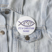 Es ist eine christliche Sache Button (Beispiel)
