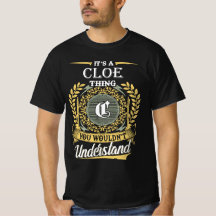 Es ist eine Cloe, die man nicht verstehen konnte