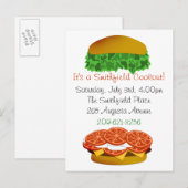 Es ist eine Cookout-Einladung Einladungspostkarte (Vorne/Hinten)