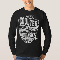 Es ist eine COULTER Sache