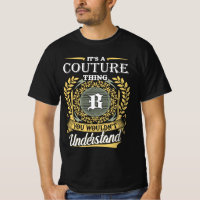 Es ist eine Couture, die man nicht verstehen würde
