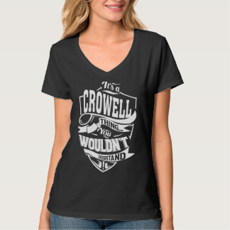 Es ist eine CROWELL-Sache T-Shirt