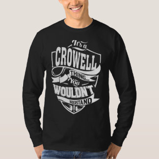 Es ist eine CROWELL-Sache T-Shirt