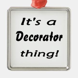 Es ist eine Dekorateursache! Ornament Aus Metall
