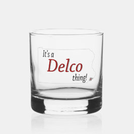 Es ist eine Delco-Sache (R) Whiskyglas