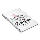 Es ist eine Drillteam-Sache Notizblock (Rechte Seite)