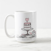 Es ist eine echte Leckerei, Ihr Freund Valentinsta Kaffeetasse (Links)