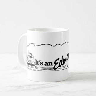 Es ist eine Edmonds Art Tag Kaffeetasse