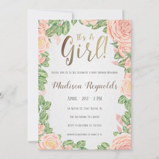 Es ist eine einladung (Vorderseite)