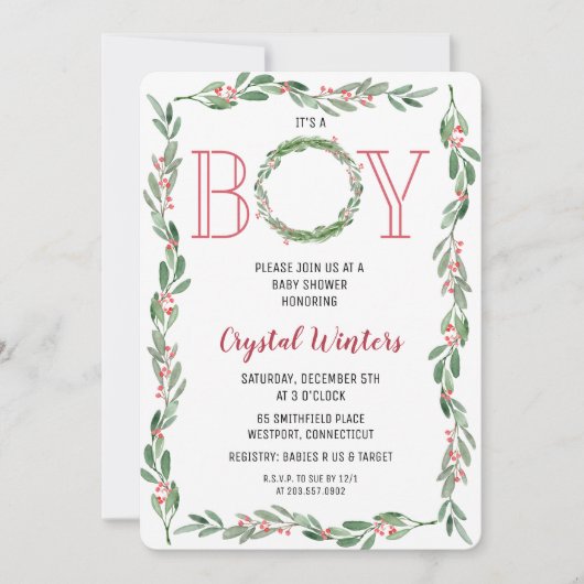 Es ist eine einladung (Vorderseite)