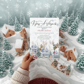 Es ist eine Einladung für ein Village Baby Dusche