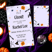 Es ist eine Einladung für eine Kindermädchendusche