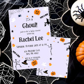 Es ist eine Einladung für eine Kindermädchendusche